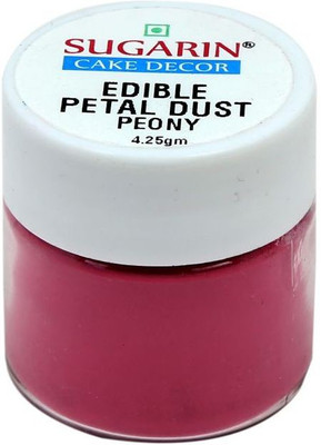 

SUGARIN Ediblle Petal Dust, 4.25gm, Peony Baking Powder(4.25 g)