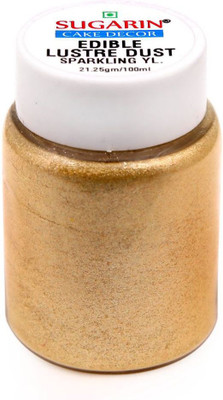

SUGARIN Edible Lustre Dust, 21.25gm, Sp.Red Baking Powder(21.25 g)
