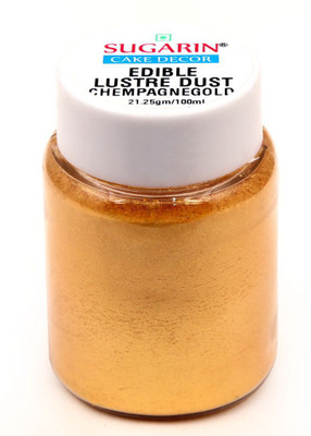 

SUGARIN Edible Lustre Dust, 21.25gm, Emerald Gold Baking Powder(21.25 g)