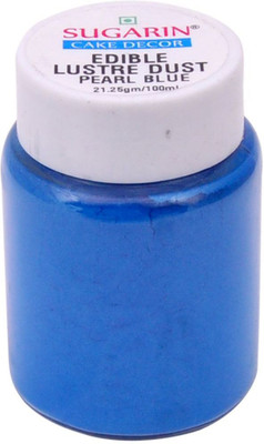 

SUGARIN Edible Lustre Dust, 21.25gm, Pearl Blue Baking Powder(21.25 g)