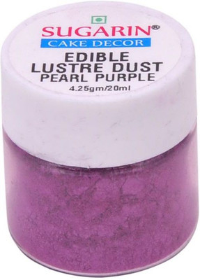 

SUGARIN Edible Lustre Dust, 4.25gm, Pearl Purple Baking Powder(4.25 g)