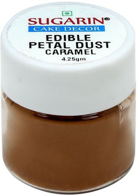 

SUGARIN Ediblle Petal Dust, 4.25gm, Caramel Baking Powder(4.25 g)