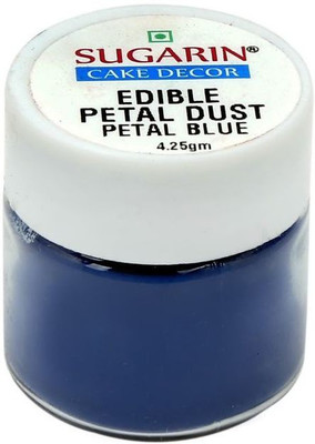

SUGARIN Ediblle Petal Dust, 4.25gm, Petal Blue Baking Powder(4.25 g)