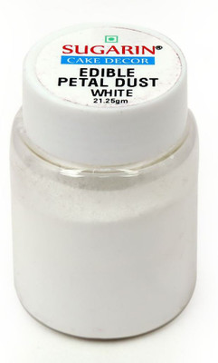 

SUGARIN Ediblle Petal Dust, 21.25gm, White Baking Powder(21.25 g)