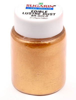 

SUGARIN Edible Lustre Dust, 21.25gm, Brilliant Silver Baking Powder(21.25 g)
