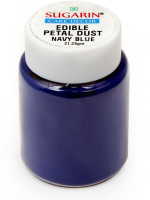 

SUGARIN Ediblle Petal Dust, 21.25gm, Navy Blue Baking Powder(21.25 g)