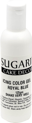 

SUGARIN Icing Color Gel, 125gm_Royal Blue Gelatin Paste(125 g)