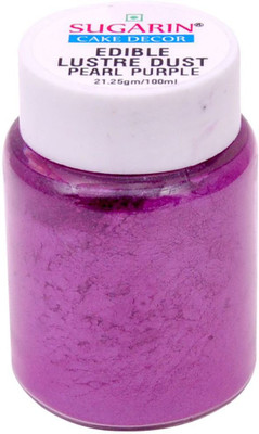 

SUGARIN Edible Lustre Dust, 21.25gm, Pearl Purple Baking Powder(21.25 g)