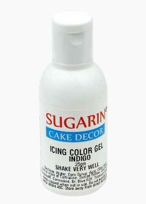 

SUGARIN Icing Color Gel, 25gm, Indigo Gelatin Paste(25 g)