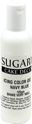 

SUGARIN Icing Color Gel, 125gm_Navy Blue Gelatin Paste(125 g)