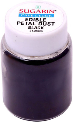 

SUGARIN Ediblle Petal Dust, 21.25gm, Black Baking Powder(21.25 g)