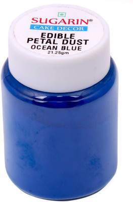 

SUGARIN Ediblle Petal Dust, 21.25gm, Ocean Blue Baking Powder(21.25 g)