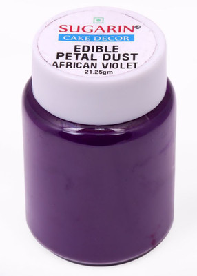 

SUGARIN Ediblle Petal Dust, 21.25gm, African Violet Baking Powder(21.25 g)