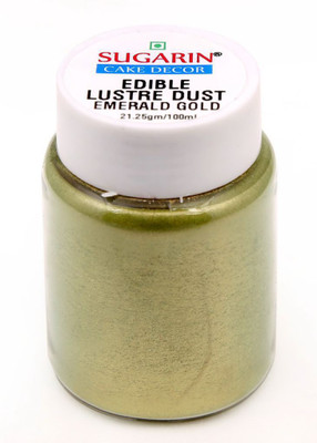 

SUGARIN Edible Lustre Dust, 21.25gm, Fire Gold Baking Powder(21.25 g)