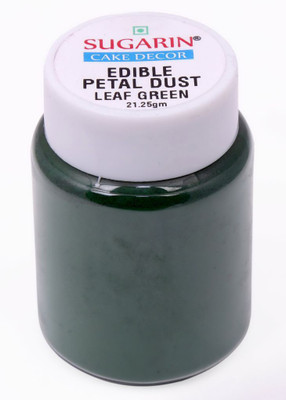 

SUGARIN Ediblle Petal Dust, 21.25gm, Leaf Green Baking Powder(21.25 g)