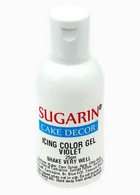 

SUGARIN Icing Color Gel, 25gm, Violet Gelatin Paste(25 g)