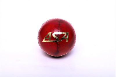 ASA Club Cricket Leather Ball(Pack of 6, Red)