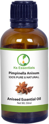 

Ks Essentials 100% Pure Aniseed Essential Oil (Pimpinella anisum) Natural Therapeutic Grade(50 ml)