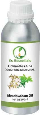 

Ks Essentials 100% Pure & Natural Meadowfoam Seed Oil (Limnanthes alba) Pure & Natural(500 ml)
