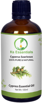 

Ks Essentials 100% Pure Cypress Essential Oil Natural & Undiluted(100 ml)