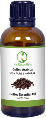 

Ks Essentials 100% Pure Coffee Essential Oil (Coffea arabica) Natural Therapeutic Grade(50 ml)