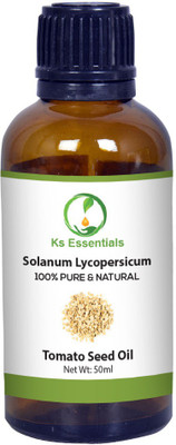

Ks Essentials 100% Pure Tomato Seed Oil (Solanum lycopersicum) Natural Therapeutic Grade(50 ml)