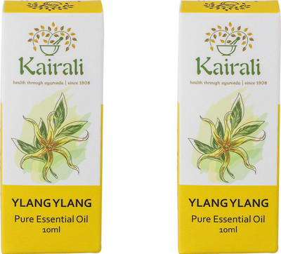 

Kairali Ylang Ylang Essential Oil 10 ml (Pack of 2)(10 ml)