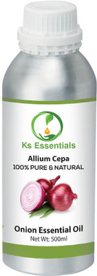 

Ks Essentials 100% Pure Onion Essential Oil (Allium cepa) 100% Natural Therapeutic Grade(500 ml)
