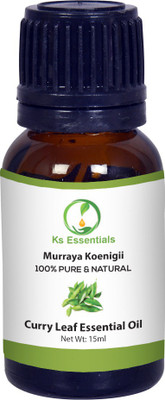 

Ks Essentials 100% Pure Curry Leaf Patta Essential Oil (Murraya Koenigii)Aromatherapy & Therapeutic Grade(15 ml)