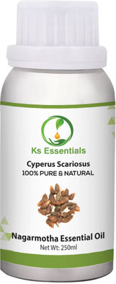

Ks Essentials 100% Pure Nagarmotha Essential Oil (Cyperus scariosus) Natural Therapeutic Grade(250 ml)