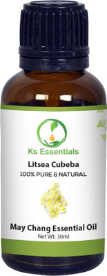 

Ks Essentials 100% Pure May Chang Essential Oil (Litsea cubeba) Natural Therapeutic Grade Steam Distilled(30 ml)