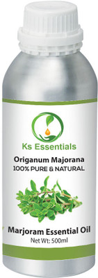 

Ks Essentials 100% Pure Marjoram Essential Oil (Origanum Majorana) Natural Steam Distilled(500 ml)