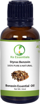 

Ks Essentials 100% Pure Benzoin Essential Oil (Styrax benzoin) Natural Therapeutic Grade(30 ml)