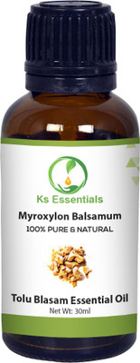 

Ks Essentials 100% Pure Tolu Balsam Essential Oil (Myroxylon balsamum) Natural Therapeutic Grade Steam Distilled(30 ml)