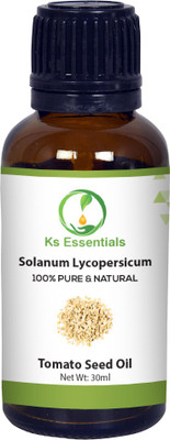 

Ks Essentials 100% Pure Tomato Seed Oil (Solanum lycopersicum) Natural Therapeutic Grade(30 ml)