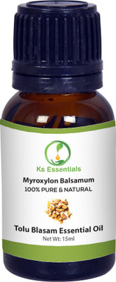 

Ks Essentials 100% Pure Tolu Balsam Essential Oil (Myroxylon balsamum) Natural Therapeutic Grade Steam Distilled(15 ml)