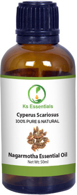 

Ks Essentials 100% Pure Nagarmotha Essential Oil (Cyperus scariosus) Natural Therapeutic Grade(50 ml)