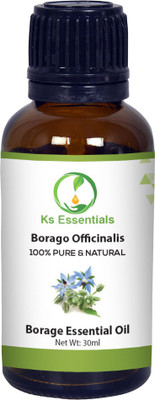 

Ks Essentials 100% Pure Borage Essential Oil (Borago Officinalis) Pure and Natural Therapeutic Grade(30 ml)