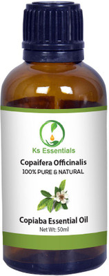 

Ks Essentials 100% Pure Copaiba Essential Oil (Copaifera officinalis) Natural Therapeutic Grade(50 ml)