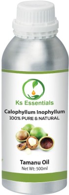 

Ks Essentials 100% Pure Tamanu Oil (Calophyllum inophyllum) Natural Therapeutic Grade(500 ml)