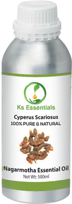 

Ks Essentials 100% Pure Nagarmotha Essential Oil (Cyperus scariosus) Natural Therapeutic Grade(500 ml)