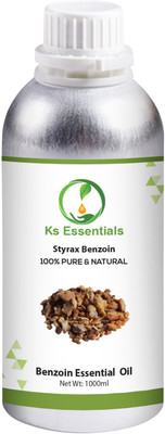 

Ks Essentials 100% Pure Benzoin Essential Oil (Styrax benzoin) Natural Therapeutic Grade(1000 ml)