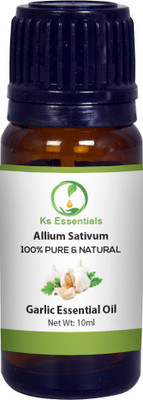 

Ks Essentials 100% Pure Garlic Essential Oil Natural, Undiluted for Skin & hair(10 ml)
