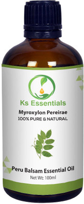 

Ks Essentials 100% Pure Peru Balsam Essential Oil (Myroxylon pereirae) Natural Therapeutic Grade(100 ml)