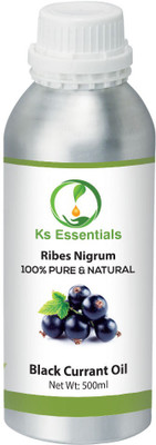 

Ks Essentials 100% Pure Black Currant Oil (Ribes nigrum) Natural Therapeutic Grade(500 ml)