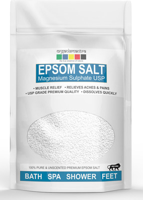 

Organix Mantra Epsom Bath Salt For Muscle Relief, Relieves Aches & Pains, 1Kg(1000 g)