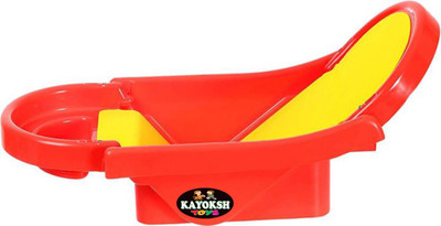 

KAYOKSH new born baby bath tub for 0 to 12 months(Red)