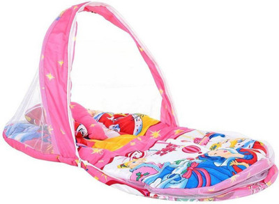 

Royal Krishna Cotton, Polycotton Bedding Set(Pink)