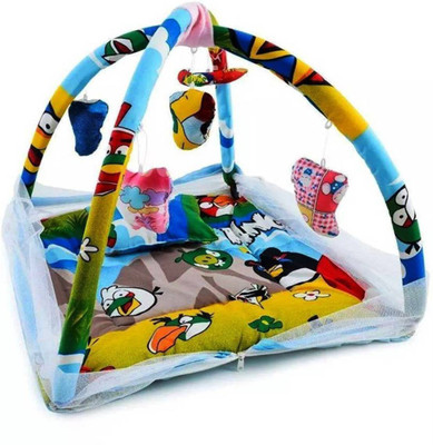 

Royal Krishna Cotton Bedding Set(sky)