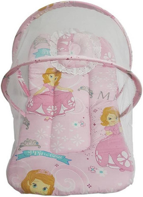 

Royal Krishna Cotton, Polycotton Bedding Set(Light Pink)